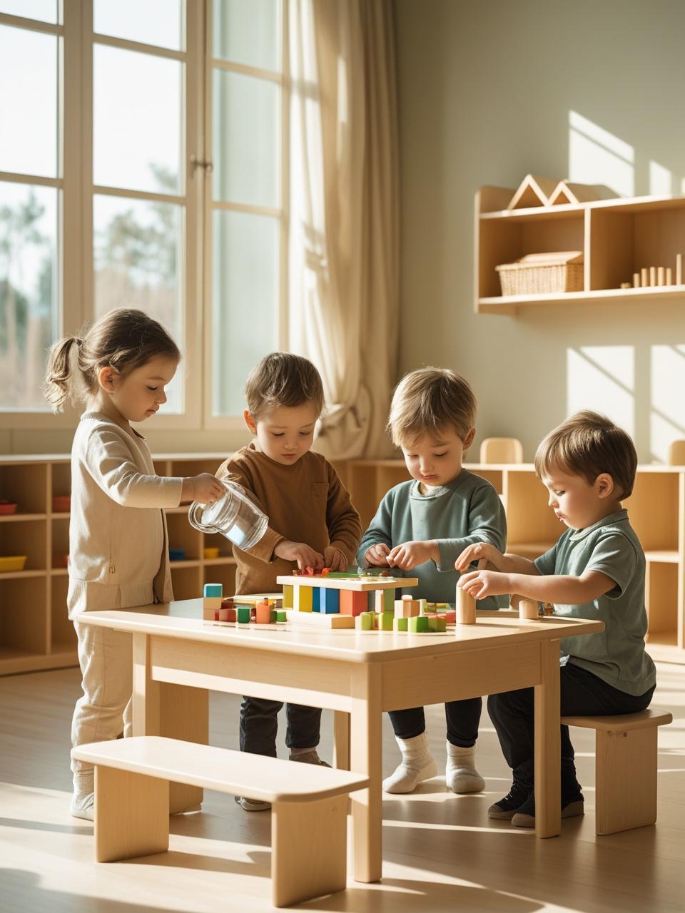 Montessori learning materials